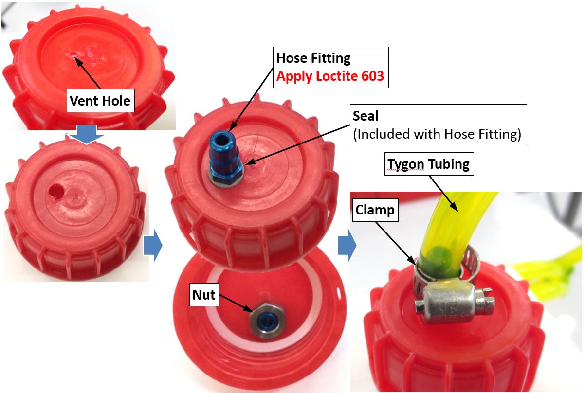 Coolant Overflow Bottle Installation